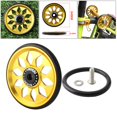 thumbnail image 1 of El Neumático de Transporte de Aleación de Aluminio de Plegable Deluxe leichtes Rad  adaptaciónción DYNWAVEMX Bicicleta Plegable Easy Wheel, 1 of 6