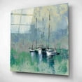 thumbnail image 4 of Epic Art 'Boats in the Harbor II' by Silvia Vassileva, Acrylic Glass Wall Art, 12"x12", 4 of 13