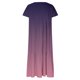 thumbnail image 5 of ICHUANYI Clearance Fashion Casual Looes V-Neck Short Sleeve Long Dress Printed Pleated Dresses(Purple, XXL) ICHUANYI WER2023081113821, 5 of 5