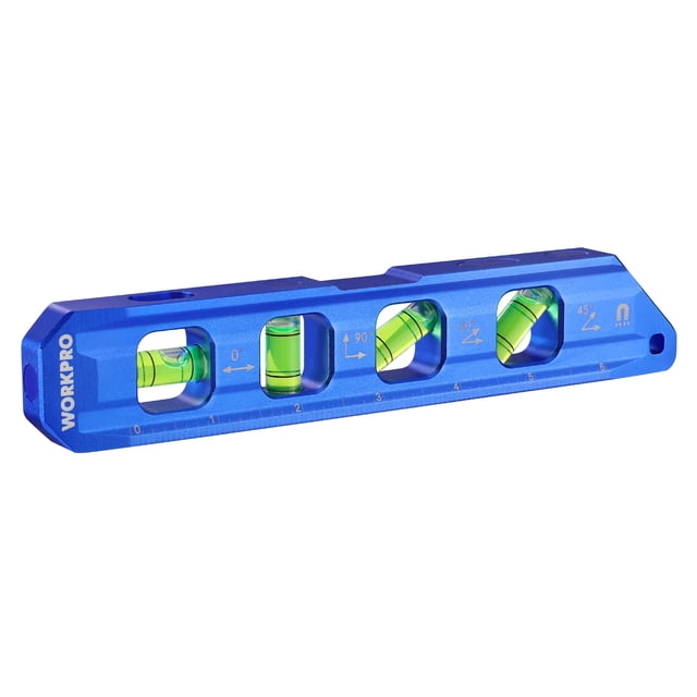 Aleación magnética de aluminio Torpedo Level WORKPRO de 20 cm