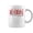 Black, variant on Cupid Heart With Arrow Valentines Day Speech Therapy Slp Coffee Mugs