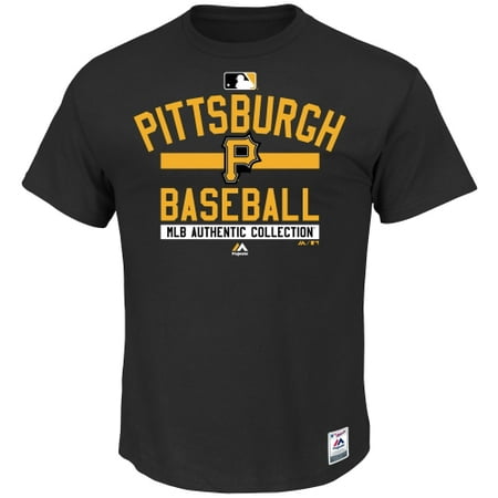 Pittsburgh Pirates Majestic Authentic Collection Team Property T-Shirt - Black