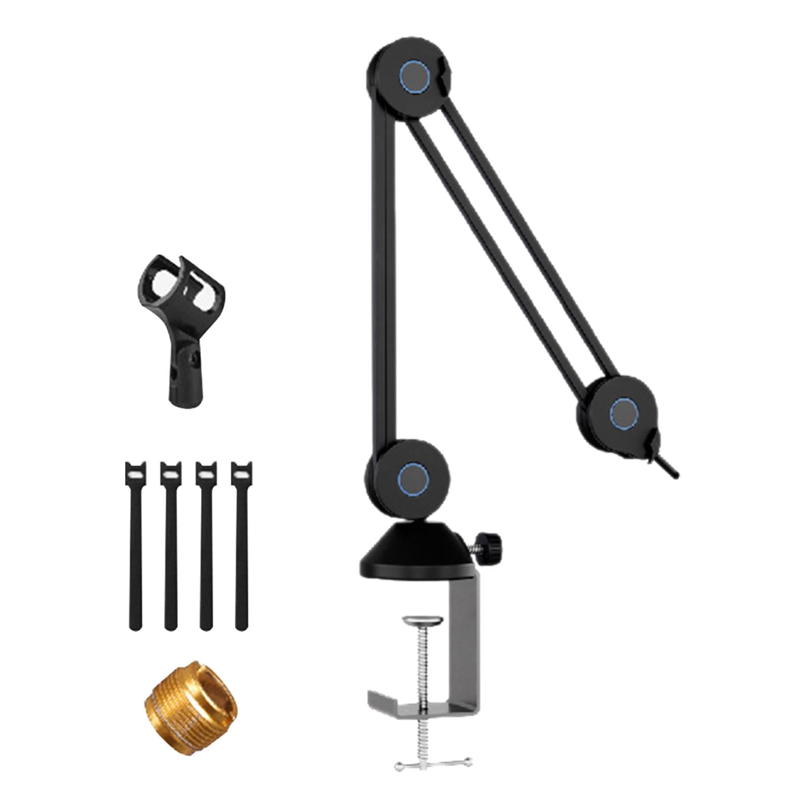 Wzmzjy Booming Mic Arm Booming Arm for Broadcasting, Recording, Podcasting, Music Podca black