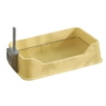 thumbnail image 5 of EHJRE Litter Tray for Small Dogs Indoor Dog Potty Tray Anti Splashing Potty Trainer Yellow, 5 of 8