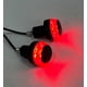 thumbnail image 4 of 2pcs 12V Motorcycle LED Handlebar End Turn Signal Light Red Blue Handle Grip Bar Blinker Side Marker Lamp Lighting, 4 of 5