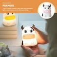 thumbnail image 3 of IMIKEYA Silicone Cow Night Light for Bedroom Decorative Table Lamp Multicolor Night Lamp for Home, 3 of 8
