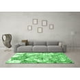 thumbnail image 3 of Ahgly Company Indoor Rectangle Abstract Emerald Green Modern Area Rugs, 7' x 9', 3 of 4