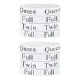 thumbnail image 4 of DOLITY 8Pcs Bed Sheet Organizer Bands Sheet Set Organizer Linen Labels King Twin Full, 4 of 8