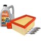 thumbnail image 1 of Kit De Afinación Con Aceite 15W40 Mineral, Bujías Platino, Filtro De Aire Y Filtro De Aceite 7 Piezas Compatible con Renault Sandero L4 1.6L DE 2010 A 2018, 1 of 1