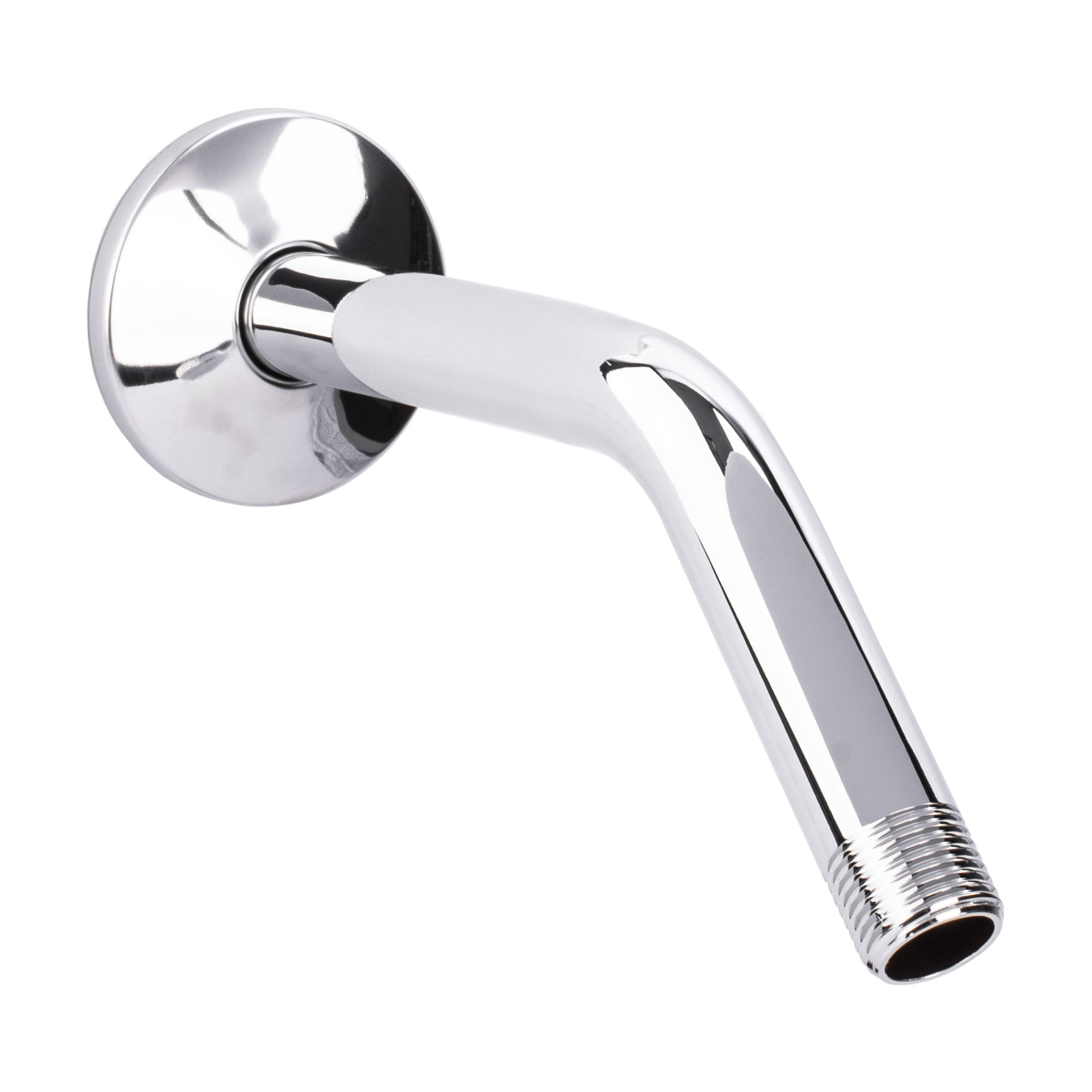 Shower Head Extension 8 Inch Shower Arm And Flange Stainless Steel Construction 