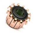 thumbnail image 3 of 23 x 8 x 17(18) mm 12P Teeth Copper Hook Type Electrical Motor Commutator, 3 of 9