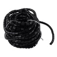thumbnail image 4 of Wire Protector Sleeve Covers Wear  Acid Alkali  Wire Winding Tube Cable Protector Black, 4 of 8