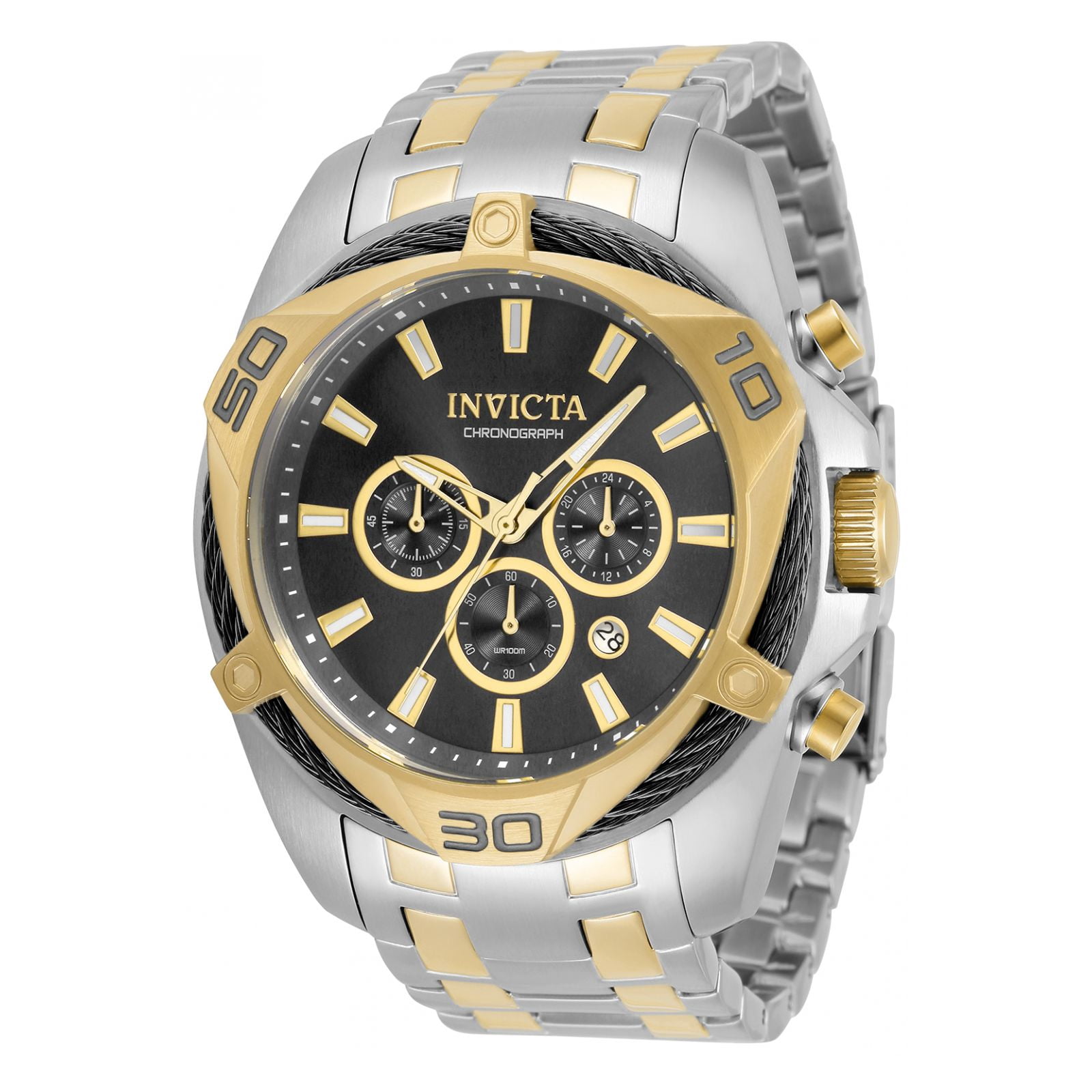 Invicta Men's Bolt Black Dial Watch - 34127