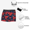 thumbnail image 3 of Balery Rose Flower Calzoncillos bóxer para hombre, ropa interior de algodón suave y transpirable con cinturilla de nailon-Medium, 3 of 5
