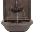 thumbnail image 6 of Sunnydaze Seaside Solar Wall Fountain, 27 Inch Tall - Multiple Options Available, 6 of 7