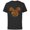 Black, variant on Mickey Mouse Head and Ears Icon Fall Leaves - Short Sleeve Cotton T-Shirt for Adults - Customized-Athletic Heather