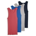 thumbnail image 1 of Jockey  100% Cotton A-Shirt Tank - 4 Pack, 1 of 1