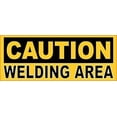 thumbnail image 2 of 5in x 2in Caution Welding Area Sticker, 2 of 2