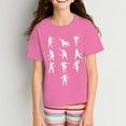 thumbnail image 3 of UGP Campus Apparel Emote Dances - Funny Youth T Shirt - Large - Pink, 3 of 6