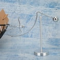 thumbnail image 6 of YAHHU Newtons Cradle Pendulum Surfing Little Man Desk Toy, Metal Balancing Educational Figurine, Desktop Decoration & Science Knick-Knack, Silver, 7.87 inches / 20 cm, 6 of 9