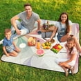 thumbnail image 7 of Colorful Floral Bohemia Outdoor Picnic Blanket, Foldable Waterproof Beach Mat, Portable Beach Blanket for Beach Camping, Hiking, Family Concerts, 7 of 7
