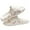 White, variant on Toddler Girls Kids 3D Cloud Design Soft Lightweight Non- Sole Casual Indoor Outdoor Slides Sandals Size:10
