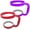 Red+Purple, variant on 2 Pack Tumbler Handle for 30oz Cups - Compatible with Yeti, RTIC, Ozark Trail, SIC, Chillr, Kodiak & More, Red & Purple Set