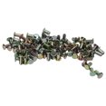 thumbnail image 2 of Wheel Tyres Studs, Black 100PCS Galvanized  Easy To Install Anti Slip Vehicle Tire Studs  For ATV For Bike, 2 of 8