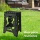 thumbnail image 5 of Banco Plegable Grande Portatil Plastico Soporta 120kg 1pz Acabado De La Estructura Mate Color Negro, 5 of 6