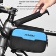 thumbnail image 3 of Anmeilu 6,5 en bolsa de marco delantero de bicicleta impermeable bolsa de bicicleta de montaña Afortunado Sencillez, 3 of 4