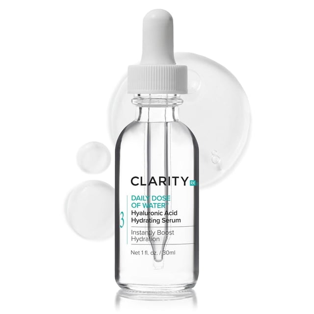 Suero Hidratante ClarityRx Ácido Hialurónico Daily Dose Of Water ClarityRx NA