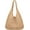 A-khaki, variant on Crochet Beach Tote bag Summer Beach Bag for Women Aesthetic Mesh Tote Bag Hippie Bag Knit Bag