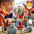 thumbnail image 6 of LEGO NINJAGO Ninja Dojo Temple Masters of Spinjitzu Set 71767, Ninja Toy Building Kit with 2 Minifigures and Toy Snake Figure, Collectible Mission Banner Series, Pretend Play Ninja Set for Kids, 6 of 8