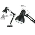 thumbnail image 6 of Globe Electric 28" Contemporary Heavy Base Architect Black Swing Arm Desk Lamp, 5698601, 6 of 13