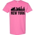 thumbnail image 3 of Inktastic New York Skyline Grunge T-Shirt, 3 of 5