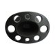 thumbnail image 3 of Base para 8 Cepillos Cabello Oval Negro 1169-00 Lobo Multimport 1169-00, 3 of 6