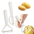 thumbnail image 2 of Zhenhongyql Stainless Vegetable Peeler Set Ergonomic Y & I Shaped Peelers Use Kitchen Tools For Potatoes &, 2 of 7