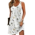 thumbnail image 5 of Zeagoo Women's Casual Tshirt Dress with Pockets Summer Flowy Beach Dresses V Neck Women Sleeveless Tank Dress Short Mini Sundresses, 5 of 5