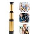 thumbnail image 3 of Milisten Single-Tube Telescope Retractable Telescope Science Experiment Toy Kids Telescope Toy (Golden), 3 of 5