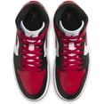 thumbnail image 4 of (Women's) Air Jordan 1 Mid 'Alternate Bred Toe' (2022) BQ6472-079, 4 of 8