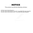 thumbnail image 2 of AmeriBRAKES Front Ceramic Disc Brake Pads and Wear Sensors Kit for Car Mini Cooper Clubman KNW-100613, 2 of 8