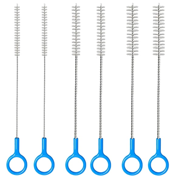 Set limpiador de cepillos para pajitas CIDYAUST con acero inoxidable de 2 mm y 3 mm