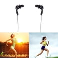 thumbnail image 3 of Audífonos intrauditivos deportivos portátiles Conector de 3,5 mm para iPod MP3 (Negro) Tmvgtek Para estrenar, 3 of 9