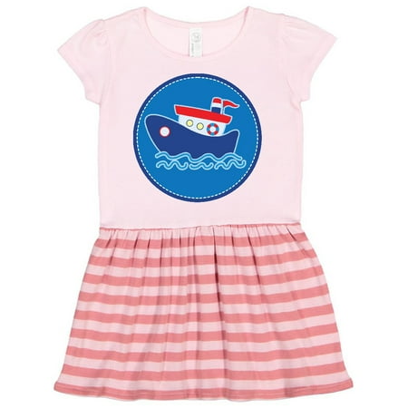 

Inktastic Tug Boat Nautical Sea Gift Toddler Girl Dress