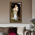 thumbnail image 3 of INVIN ART Framed Canvas Art Giclee Print Innocence by William Adolphe Bouguereau Wall Art Living Room Home Office Decorations(Vintage Embossed Gold Frame,22"x36"), 3 of 5