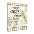 thumbnail image 2 of Follow Your Dreams' Textual Art on Canvas, 2 of 2