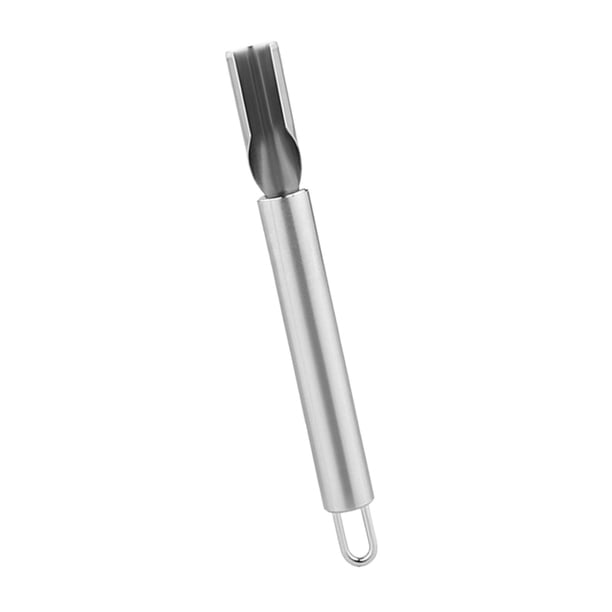 Herramienta para tallar frutas, grabado multifuncional, fácil limpieza, utensilios de cocina de acero inoxidable para suministros para fiesta en casa, semicírculo
