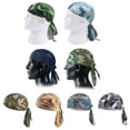 thumbnail image 4 of Unisex Quick Dry Camo Cycling Cap Head Scarf Men Running Riding Bandana Headscarf Camo Printing Cap, 4 of 8