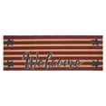 thumbnail image 5 of VHC Brands Patriotic Stripes Coir Welcome Rug Rect 17x48, 5 of 5