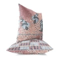 thumbnail image 2 of Peacock Pride Indoor/Outdoor Pillow with Removable Cover in Pink 16x16, 2 of 7